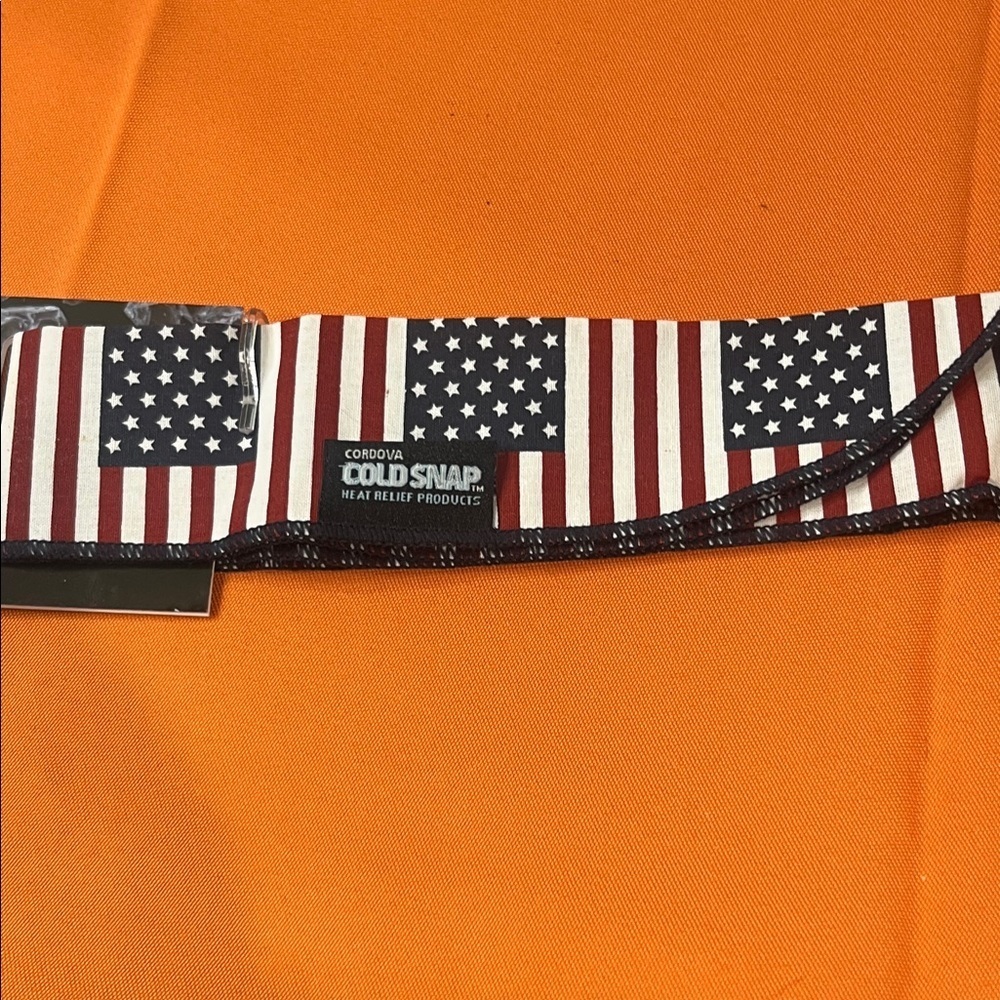 6/$20 Cold Snap Cooling Bandana - Red, White, and Blue - Picture 2 of 6